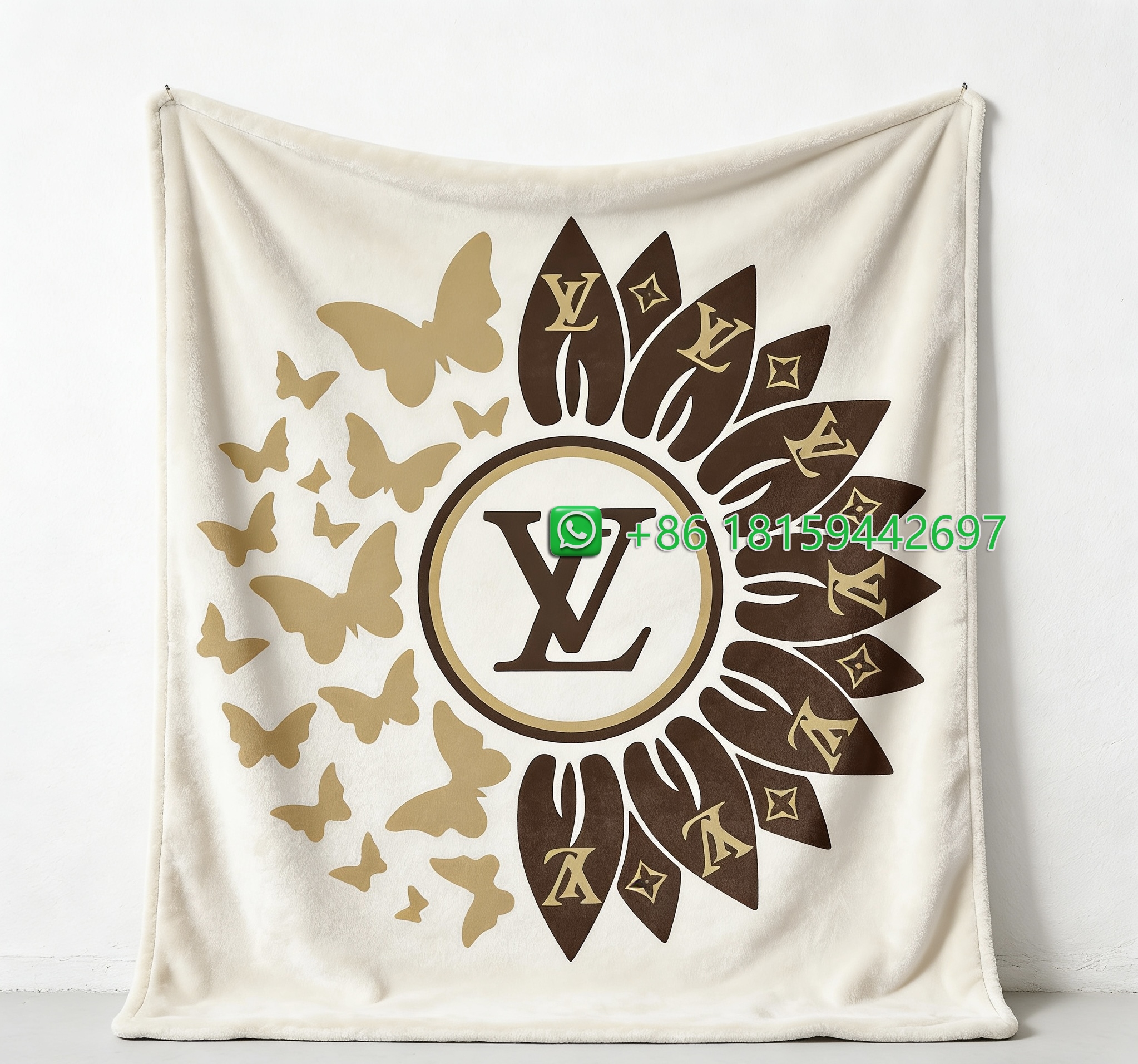 Louis Vuitton Throw Blankets